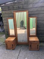 Antiek artdeco kaptafel  Amsterdamse school palisander eiken, Huis en Inrichting, Ophalen, Zo goed als nieuw, Hout