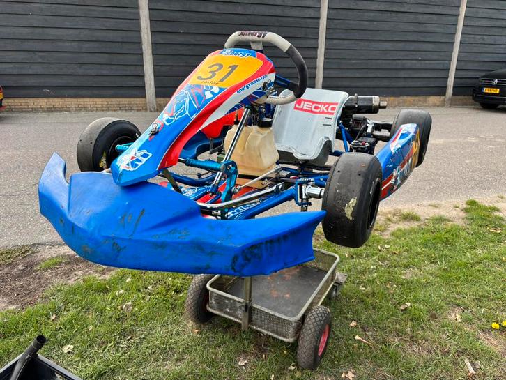 Energy mini junior kart met toebehoren, Sport en Fitness, Karting, Zo goed als nieuw, Kart, Ophalen of Verzenden