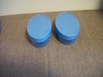 2 Tupperware Voorraadbussen ( blauw, 0,5 liter ), Ophalen of Verzenden, Gebruikt, Blauw