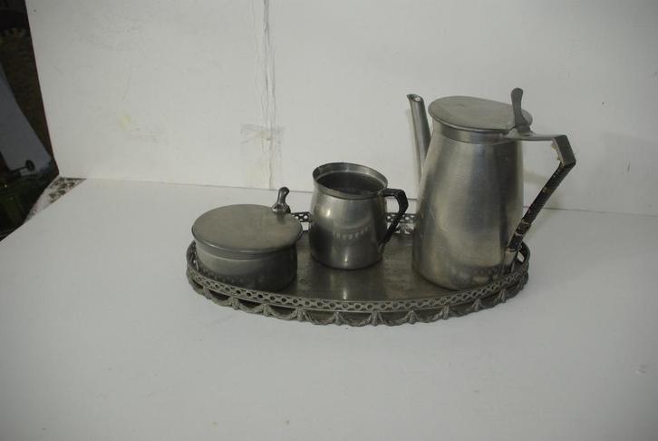 Tinnen setjes, Antiek en Kunst, Antiek | Tin, Ophalen of Verzenden