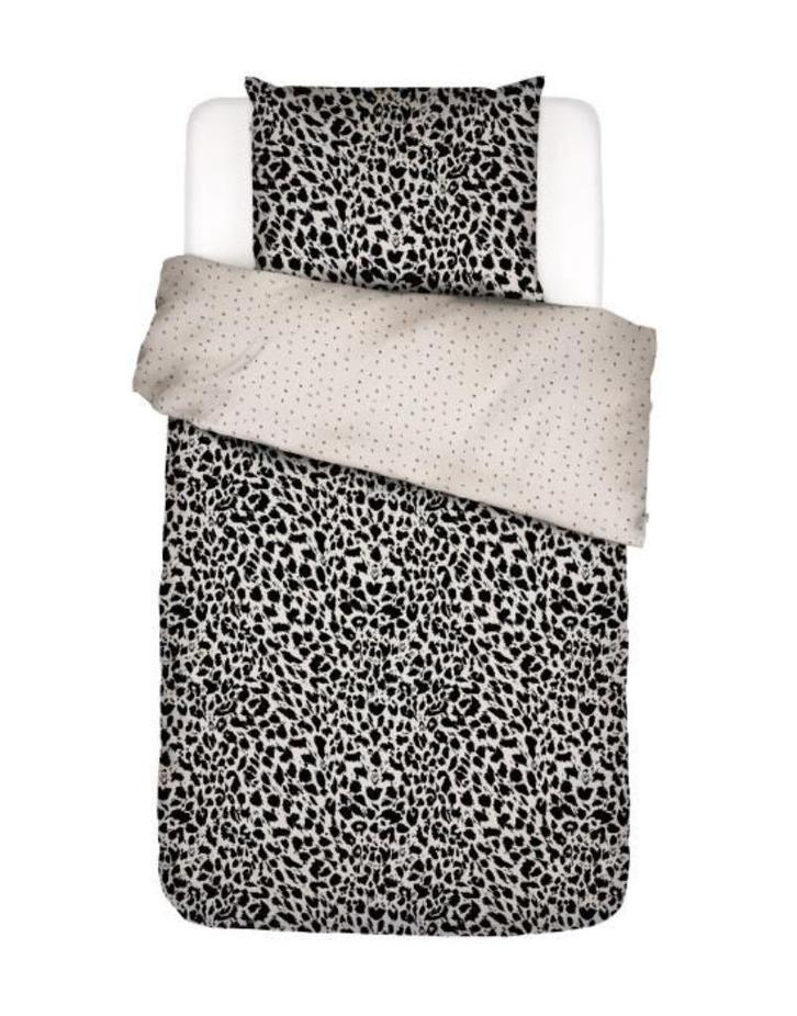 Dekbedovertrek Overtrek Luipaard Print Zand Covers & Co, Kinderen en Baby's, Kinderkamer | Beddengoed, Nieuw, Dekbedovertrek, Overige kleuren