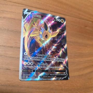 Jolteon V SWSH183 pokemon kaart beschikbaar voor biedingen