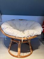 Rieten stoel, Ophalen of Verzenden, Zo goed als nieuw, Eenpersoons, Minder dan 150 cm