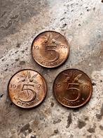 3 x 5 cent 1978 Juliana , Hoge kwaliteit, Ophalen of Verzenden, Koningin Juliana, 5 cent, Setje