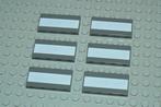 L1040 Tegels 2x4 Nieuwe kleur donker grijs met witte streep, Ophalen of Verzenden, Nieuw, Losse stenen, Lego