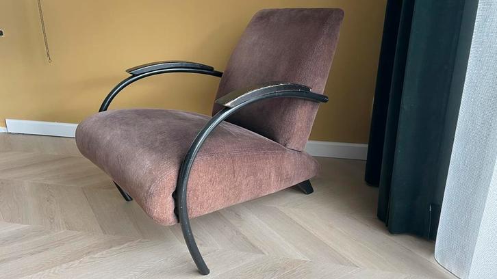 Nette Gelderland fauteuil aangeboden, Huis en Inrichting, Fauteuils, Gebruikt, Stof, 50 tot 75 cm, 75 tot 100 cm, Ophalen