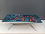Adri vintage tegeltafel salontafel keramiek, Huis en Inrichting, Ophalen, Gebruikt, Minder dan 50 cm, Rechthoekig