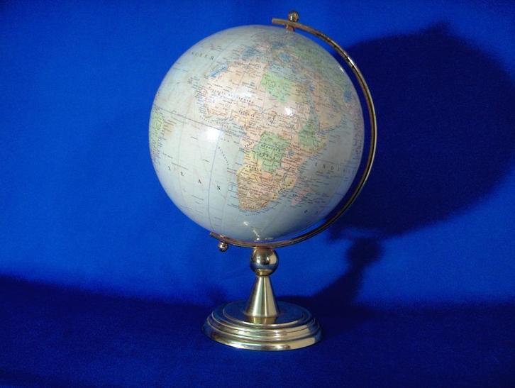 Dietrich Reimer Senior Erdglobus, 1955 wereldbol globe, Huis en Inrichting, Woonaccessoires | Wereldbollen, Gebruikt, Ophalen of Verzenden