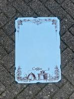 Emaille reclamebord koffie, Ophalen of Verzenden