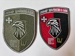 Oekraïense legerpatch Dronebataljon 63e brigade, 2215SK, Ophalen of Verzenden, Info, Embleem of Badge