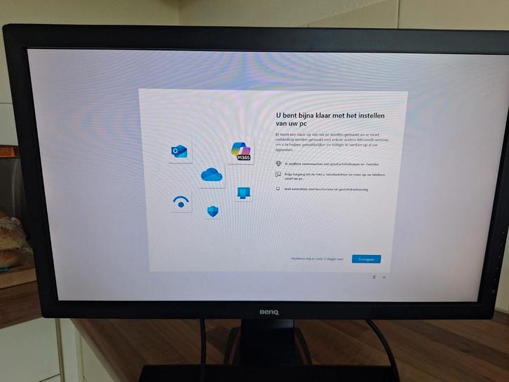 BenQ 24" monitor, Computers en Software, Monitoren, Zo goed als nieuw, 60 Hz of minder, Full HD, Ophalen