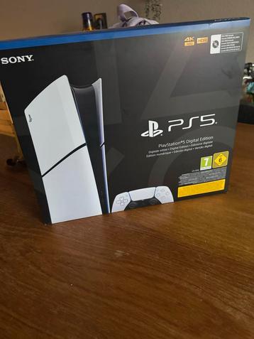 PS5 Digital Edition 1TB - Nieuw in Doos beschikbaar voor biedingen