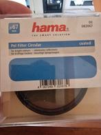 Hama Polarisatiefilter 67mm - Nieuwstaat, Ophalen, Polarisatiefilter, 60 tot 70 mm, Zo goed als nieuw