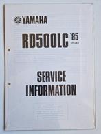 Yamaha RD500LC brochures en service mappen, Motoren, Ophalen of Verzenden, Yamaha
