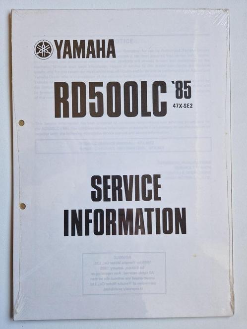 Yamaha RD500LC brochures en service mappen, Motoren, Handleidingen en Instructieboekjes, Yamaha, Ophalen of Verzenden