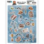 Yvonne Creations CD11948 Men in Style elementen knipvel A4, ., Nieuw, Ophalen of Verzenden, Overige thema's