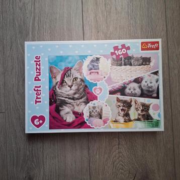 Trefl puzzel 160 stukjes Katten Poezen puzzel beschikbaar voor biedingen