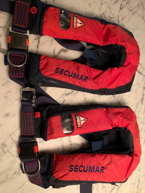 Twee reddingsvesten Secumar Bolero 275N (prijs = voor 2!), Watersport en Boten, Watersportkleding, Zo goed als nieuw, Reddingsvest of Zwemvest