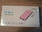 11-in-1 USB-C Hub - Nieuw!, Ophalen of Verzenden, Nieuw, USB-hub, Telefoon