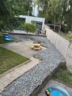 Gratis grijze sierstenen – ongeveer 35-45 m² / 3-4 m³, Tuin en Terras, Ophalen, Zo goed als nieuw, Overige materialen