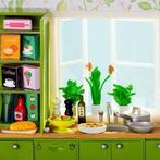 LUNDBY Poppen Poppenhuis Keuken pop Accessoires 22-delig, Nieuw, Ophalen of Verzenden, H, H