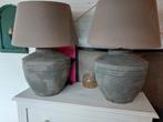 Brynxz tafellampen, Huis en Inrichting, Beige, Rond, Ophalen of Verzenden, Zo goed als nieuw