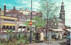 Amsterdam- -Singel met bloemenmarkt., Verzenden, 1980 tot heden, Gelopen, Noord-Holland