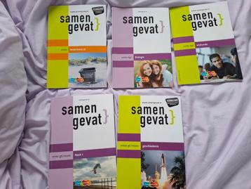 Samengevat boekjes vmbo gt/mavo beschikbaar voor biedingen