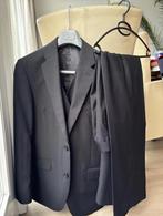 Zwart Gala Pak - Jasje, Gilet & Broek - Zo goed als nieuw, Kleding | Heren, Kostuums en Colberts, Zwart, Ophalen of Verzenden