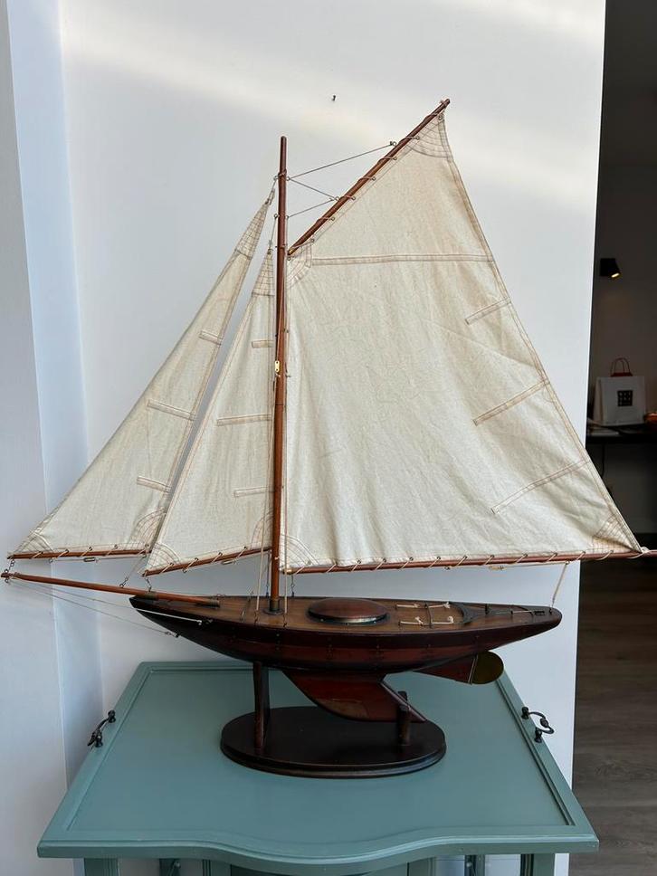 Zeilboot Model - Decoratief, Watersport en Boten, Zeilen en Zeiltoebehoren, Zo goed als nieuw, Overige typen, Minder dan 15 m²