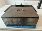 Grote Vintage Beaumont Geldkist, Ophalen of Verzenden, Gebruikt, Metaal of Blik, Overige thema's