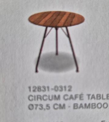 houe circum tafels diameter ca 73cm nieuw uit voorraad  beschikbaar voor biedingen