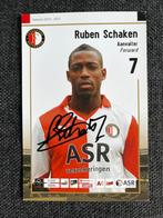 Feyenoord spelerskaart Schaken met handtekening, Verzamelen, Ophalen of Verzenden, Zo goed als nieuw, Feyenoord, Spelerskaart