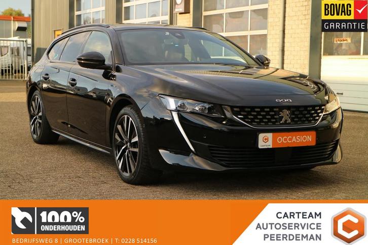Peugeot 508 SW 1.6 HYbrid GT | PHEV | Panorama | Compleet! |, Auto's, Peugeot, Bedrijf, Te koop, 360° camera, ABS, Achteruitrijcamera