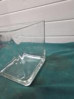 bloempot glas dik kubus, Tuin en Terras, Bloempotten, Ophalen of Verzenden, 'T Olde Gre-j, Info@toldegrej.nl, Endepoelstraat 20f Didam