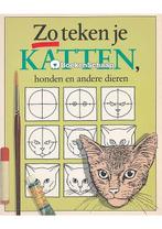 zo teken je katten, honden en andere dieren, Ophalen of Verzenden, Zo goed als nieuw, Boek of Gids