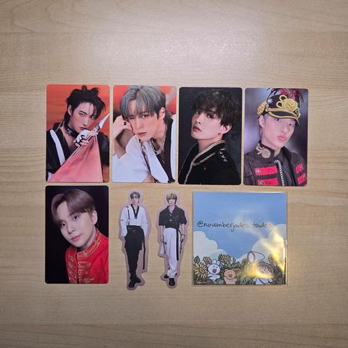 ATEEZ THE WORLD EP.FIN: WILL regular album photocards, Verzamelen, Muziek, Artiesten en Beroemdheden, Zo goed als nieuw, Foto of Kaart