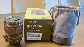 Canon TS-E 24 mm f/3.5 L II – Professionele Tilt-Shift Lens beschikbaar voor biedingen