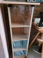 Dvd /cd kastje met glazen deurtje, Ophalen, Zo goed als nieuw, Hout, Cd's of Dvd's