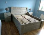 Bedden van steigerhout ALLE MATEN, Verzenden, Steigerhout, Landelijk, 200 cm