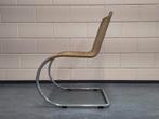 Vintage eetkamerstoel Tecta Mies van Rohe slede stoelen, Ophalen, Twee, Bruin, .