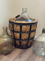 3 brocante franse wijnflessen/wijnvaten, Antiek en Kunst, Curiosa en Brocante, Ophalen