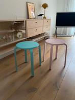Vintage Ikea Frosta Kruk van Multiplex - 2 stuks, Huis en Inrichting, Verzenden, Zo goed als nieuw, Hout
