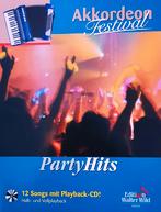 Bladmuziek Accordeon / Akkordeon Festival Party Hits +CD, Nieuw, Ophalen of Verzenden, Thema, Populair