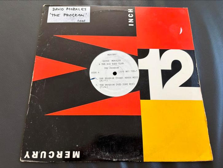 David Morales - The Program - US Release Vinyl 12’’ LP, Cd's en Dvd's, Vinyl | Dance en House, 12 inch, Ophalen of Verzenden