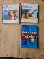 Adobe handleidingen: Illustrator, Premiere, Photoshop, Ophalen of Verzenden, Gelezen, Niet van toepassing, Diverse