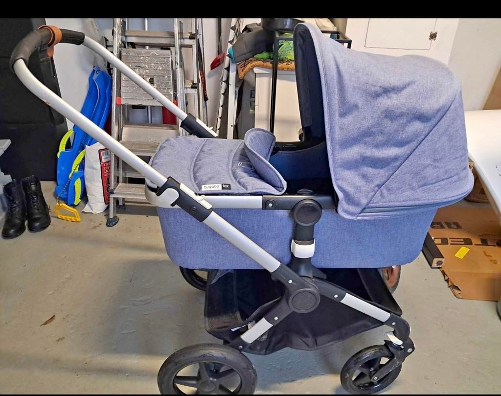 Bugaboo Fox Kinderwagen, Kinderwagen, Gebruikt, Bugaboo, Verstelbare duwstang