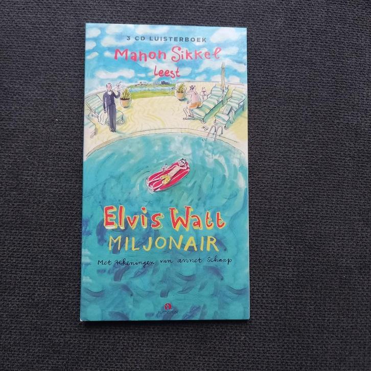 Elvis Watt miljonair, luisterboek, Manon Sikkel, Boeken, Luisterboeken, Cd, Kind, Ophalen of Verzenden