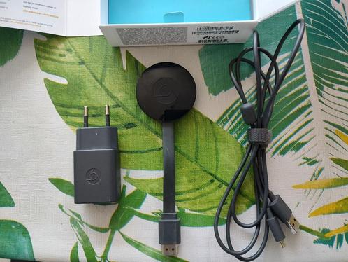 Mooie Google Chromecast in goede staat met doos en kabels, Audio, Tv en Foto, Mediaspelers, Gebruikt, Zonder harde schijf, HDMI