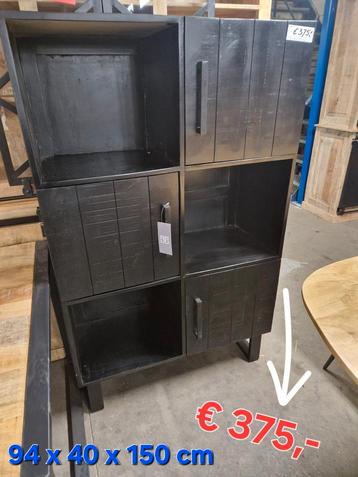 Vakkenkast mango stoelen opberg tafel beschikbaar voor biedingen